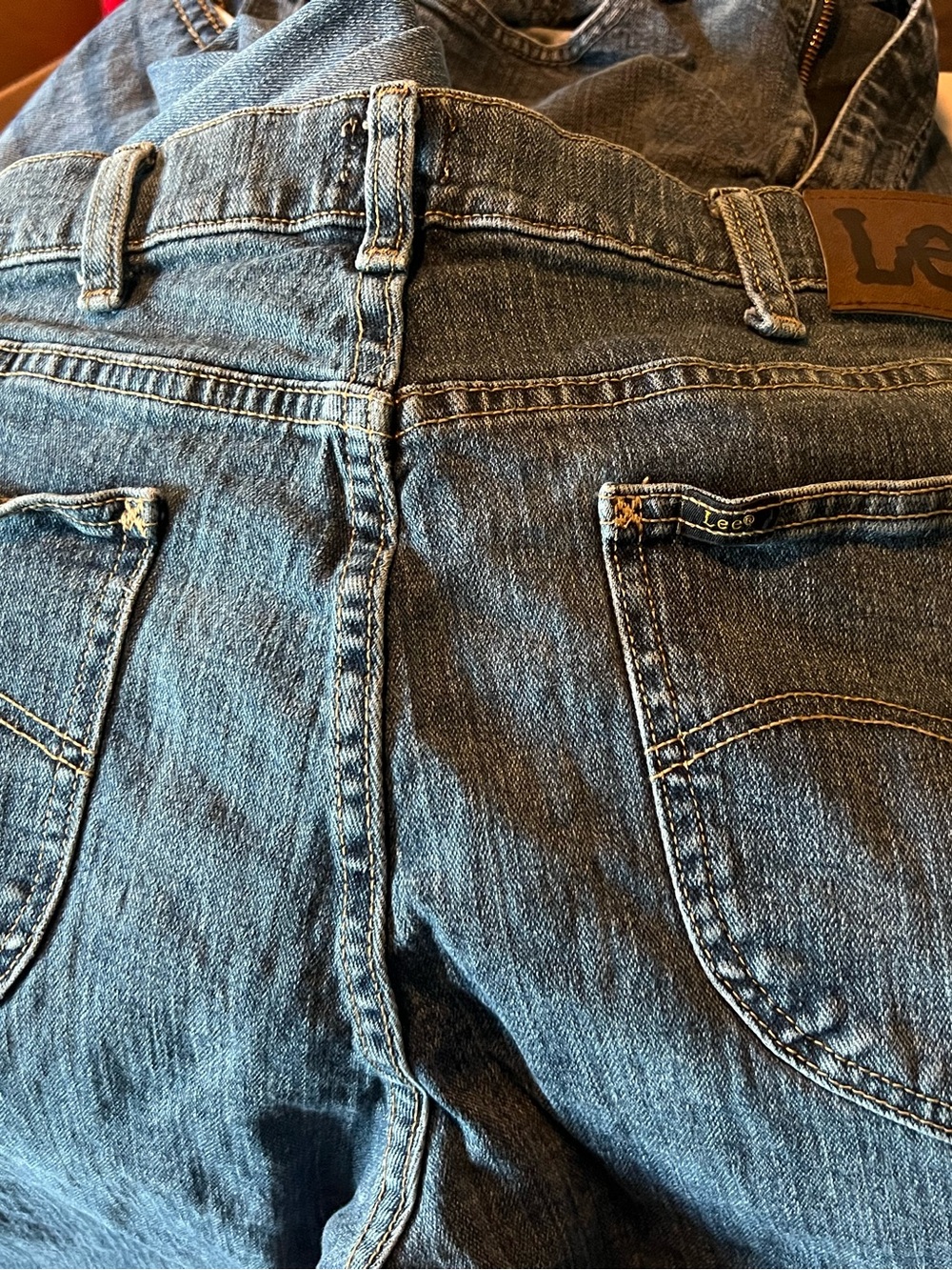 Lee Men’s Denim Jeans in Medium Blue Wash
